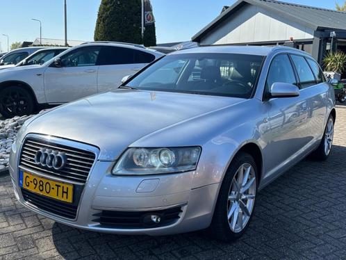 Audi A6 Avant 4.2 V8 Automaat Quattro Grijs Youngtimer, Auto's, Audi, Bedrijf, A6, ABS, Airbags, Airconditioning, Alarm, Boordcomputer