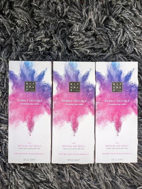Rituals Holi Bubble Trouble Maskers (3 stuks), Sieraden, Tassen en Uiterlijk, Uiterlijk | Gezichtsverzorging, Nieuw, Verzorging