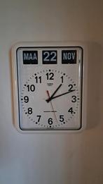 Twemco Quartz klok Wandklok met Kalender seniorenklok, Huis en Inrichting, Woonaccessoires | Klokken, Ophalen of Verzenden, Zo goed als nieuw