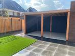 Overkapping, Blokhut, Veranda, Vlonder, Tuin en Terras, Ophalen of Verzenden, Nieuw, Hout