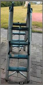 Opklapbare ladder/ ladder/ trap, Doe-het-zelf en Verbouw, Ladders en Trappen, Ophalen, Gebruikt