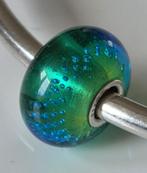 Trollbeads GROEN TURKOOIZEN ZILVERSPOOR, Sieraden, Tassen en Uiterlijk, Bedels, -, -, Zo goed als nieuw, Trollbeads