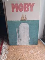 Poster op lijst Moby Dick, Antiek en Kunst, Kunst | Schilderijen | Modern, Ophalen of Verzenden