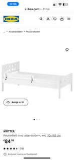 Peuter kamer van IKEA (bed, lattenbodem, bureau, 2 stoeltjes, Kinderen en Baby's, Kinderkamer | Bedden, Gebruikt, Lattenbodem