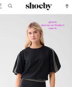 Gezocht: zwarte Shoeby blouse, borduursels en pofmouw  XL, Zwart, Maat 46/48 (XL) of groter, Ophalen of Verzenden, Zo goed als nieuw