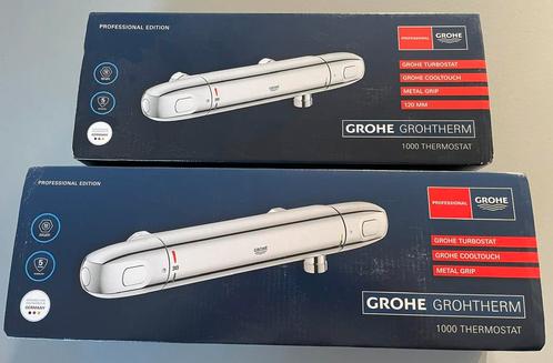 Grohe Grohtherm 1000 NEW thermostaatkraan 12 cm of 15 cm, Doe-het-zelf en Verbouw, Sanitair, Nieuw, Douche, Chroom, Ophalen of Verzenden