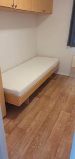 2 maal 1 persoonsbed, Huis en Inrichting, Ophalen, Gebruikt, Eenpersoons, Bruin