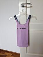 Me and My Monkey singlet mouwloos topje maat 140, Overige typen, Meisje, Ophalen of Verzenden, Zo goed als nieuw