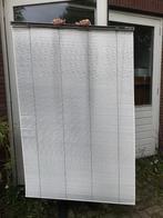 Luxaflex zilverkleurig Breedte 107 Hoogte 165 cm - 2 stuks, Huis en Inrichting, Stoffering | Gordijnen en Lamellen, Ophalen, Zo goed als nieuw