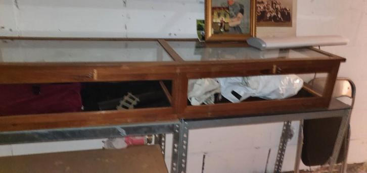 Antieke Winkelvitrine - Ideaal voor Markten, Antiek en Kunst, Antiek | Meubels | Kasten, Ophalen