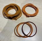 NIEUW weckpot heel veel rubbers nieuw 20 in zak + 32 los, Ophalen, Nieuw