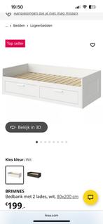 Bed, Ophalen of Verzenden, Zo goed als nieuw, Eenpersoons, Hout