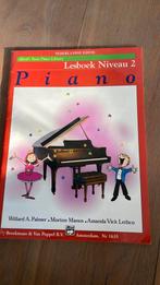 Alfred’s piano lesboek niveau 2 pianomethode pianoles, Overige genres, Les of Cursus, Ophalen of Verzenden, Zo goed als nieuw