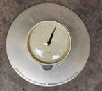 Vintage Oblo wandklok klok Enrico Azzimonti design, Huis en Inrichting, Ophalen of Verzenden, Zo goed als nieuw