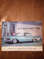 Originele reclame folder mercury 1959, Ophalen of Verzenden