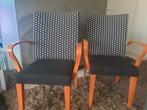 Magnus Bengt EFG JOC 2 stoelen, uitmuntende conditie., Huis en Inrichting, Ophalen, Hout, Gebruikt, Twee
