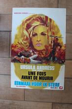 filmaffiche Ursula Andress Once Before I Die filmposter, Rechthoekig Staand, Ophalen of Verzenden, Zo goed als nieuw, A1 t/m A3