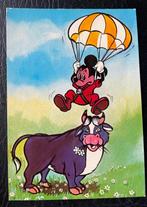 ansichtkaart / kaart van Mickey Mouse , parachute springen., Verzamelen, Ansichtkaarten | Themakaarten, Verzenden
