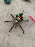 #kerst Gablonzer Kerstbal Spin in Web, Gebruikt, T, Ophalen of Verzenden, N