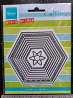 HEXAGON BASIC SHAPES MARIANNE DESIGN SNIJMAL KAARTEN MAKEN, Ophalen of Verzenden, Nieuw, Overige thema's, Pons of Mal