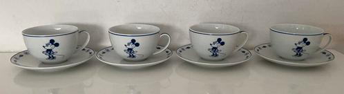 4 Minnie Mouse, kop en schotels, Huis en Inrichting, Keuken | Servies, Nieuw, Kop(pen) en/of Schotel(s), Overige stijlen, Porselein