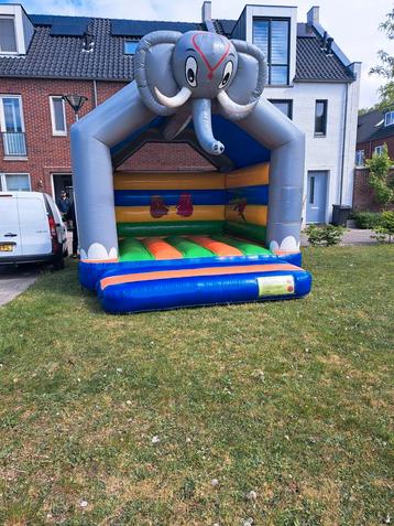 Springkussen Olifant te Huur - 5,2x4x4,8m beschikbaar voor biedingen