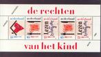 Nederland 1989 14398 Kinder-blok Rechten, Postfris, Ophalen of Verzenden, Na 1940, Postfris