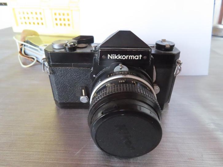 *Nikon Nikkormat camera, Audio, Tv en Foto, Fotocamera's Analoog, Gebruikt, Spiegelreflex, Nikon, Ophalen of Verzenden