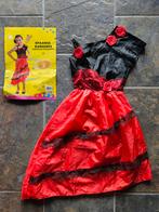 Carnaval Spaanse danseres maat 110, 4 tot 6 jaar, Ophalen of Verzenden, Zo goed als nieuw, 110 t/m 116, Meisje