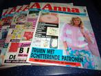 handwerkblad 6 stuks ,, anna,, van burda uit 1986, Gelezen, Van burda, Ophalen of Verzenden, Overige onderwerpen