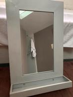 Spiegel met kammenbakje - 60x40 cm, Ophalen, Rechthoekig, Minder dan 50 cm
