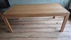 Eettafel 200 x 100 - blank eiken, Ophalen, Gebruikt, 200 cm of meer, 50 tot 100 cm