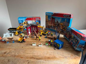 Playmobil 4 bouw-sets 70443- 70446- 70742- 70772 beschikbaar voor biedingen