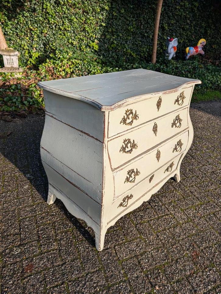 Antieke Hollandse commode €375.  100 b.  90 h, Antiek en Kunst, Antiek | Meubels | Kasten, Ophalen