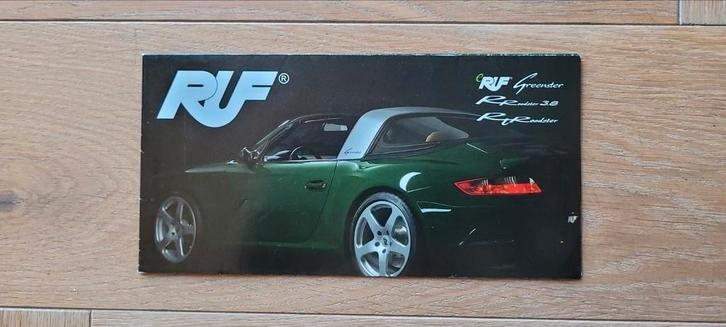 RUF Folder, Greenster, RR Roadster 3.8, RtRoadster, Boeken, Auto's | Boeken, Gelezen, Porsche, Ophalen of Verzenden