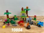 Duplo Jungle 10804 (compleet) 2, Kinderen en Baby's, Speelgoed | Duplo en Lego, Ophalen of Verzenden, Zo goed als nieuw, Complete set