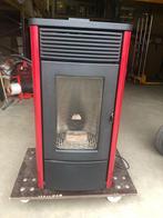 Pelletkachel MCZ Tecla Air 6 M1 Bordeaux Gebruikt, Huis en Inrichting, Ophalen, Gebruikt, Overige brandstoffen, Pelletkachel