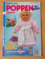 Breien voor Poppen en Beren - Diana - 1989, Gebruikt, Diana, Ophalen of Verzenden, Breien