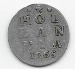 2 Stuivers Holland 1765 KM# 48, Postzegels en Munten, Munten | Nederland, Zilver, Overige waardes, Vóór koninkrijk, Losse munt