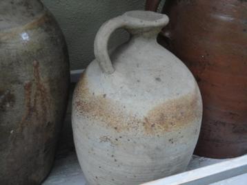 prachtig antieke KRUIK met 1 OOR / no. 1, h 27 cm beschikbaar voor biedingen