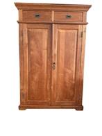 Antiek massief teakhouten computerkast, Ophalen