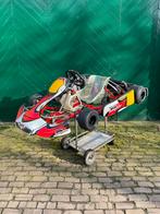 Dr kart Rotax max senior motor 3,5 gelopen, Sport en Fitness, Karting, Gebruikt, Ophalen of Verzenden, Kart