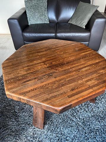 Massief Eiken Salontafel - Robuust & Stijlvol beschikbaar voor biedingen