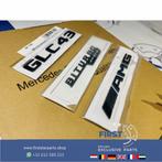 X253 C253 GLC43 AMG LOGO SET ZWART EMBLEMEN SET Mercedes GLC, Ophalen of Verzenden, Gebruikt, Mercedes-Benz