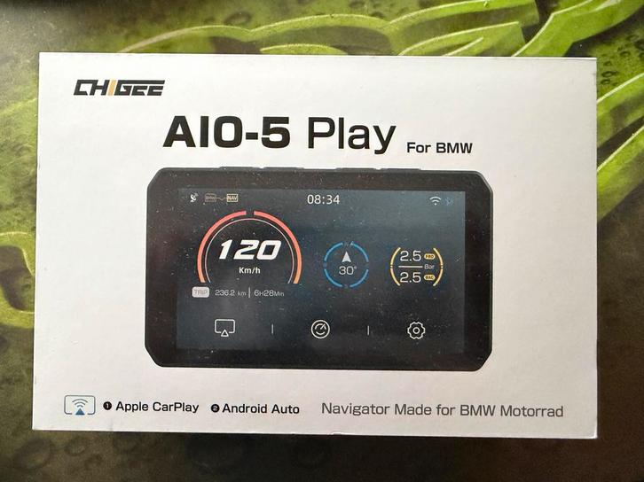 Chigee AIO-5 for BMW, Motoren, Accessoires | Navigatiesystemen, Zo goed als nieuw, Ophalen