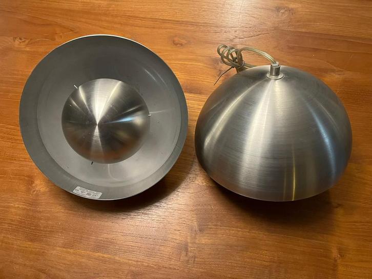 Verner Panton Flowerpot VP1- Louis Poulsen - RVS - orgineel, Huis en Inrichting, Lampen | Hanglampen, Zo goed als nieuw, Minder dan 50 cm