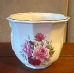 Vintage Staffordshire Bloempot met Rozen, Antiek en Kunst, Antiek | Keramiek en Aardewerk, Ophalen