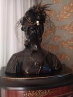 Antieke grote  borstbeeld, Antiek en Kunst, Ophalen