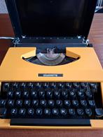 Silverette retro typemachine geel in mooie staat, Ophalen of Verzenden, Zo goed als nieuw