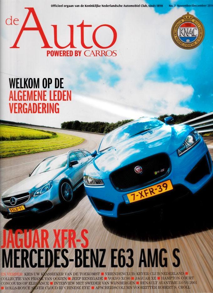 De Auto 7 2014 : Jaguar XFR - Mercedes E63 AMG Estate - Jeep, Boeken, Auto's | Folders en Tijdschriften, Gelezen, Algemeen, Ophalen of Verzenden